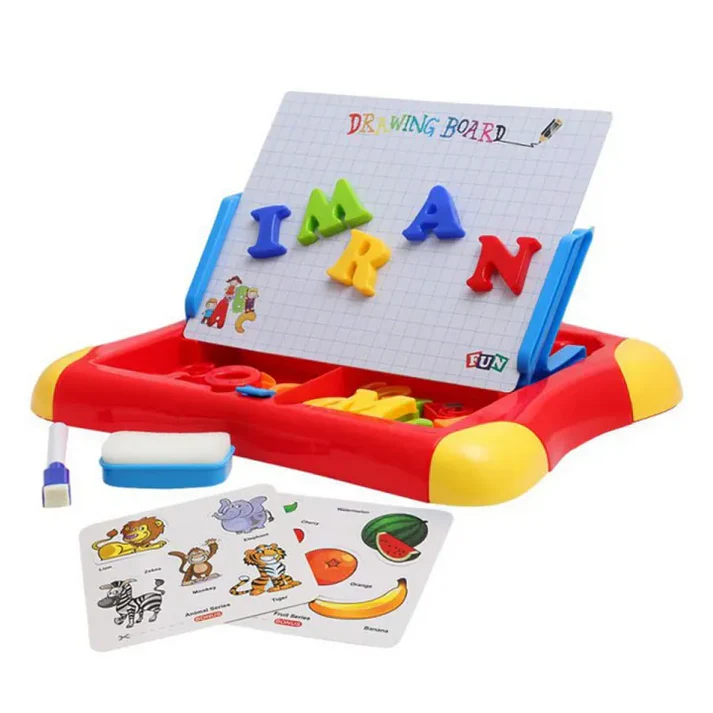 2-in-1 Magnetic Learning Case for Kids