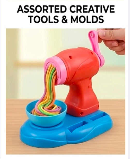 Play Color Dough Spaghetti Maker Set