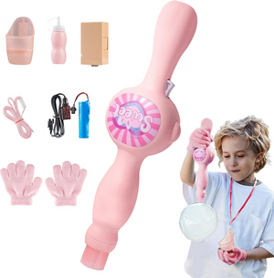 Magic Fog Bubble Wand – Colorful Smoke Bubble Machine Toy for Kids